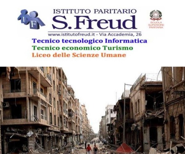 "La guerra in Siria è inaccettabile" - Istituto privato Tecnico Milano Freud